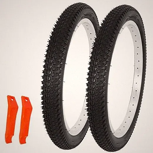 18x2.125 Folding Bike Tire 18" Bike Tires Replacement for 2 tires