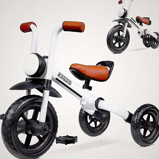 2-in-1 Balance Bike and Tricycle for 2 to 5 Year Old, Balance Bike with Detac...