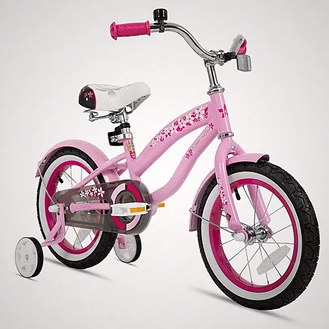 JOYSTAR 12 Inch Girls Bike with Training Wheels for Ages 2-4 Years Old Girl Todd
