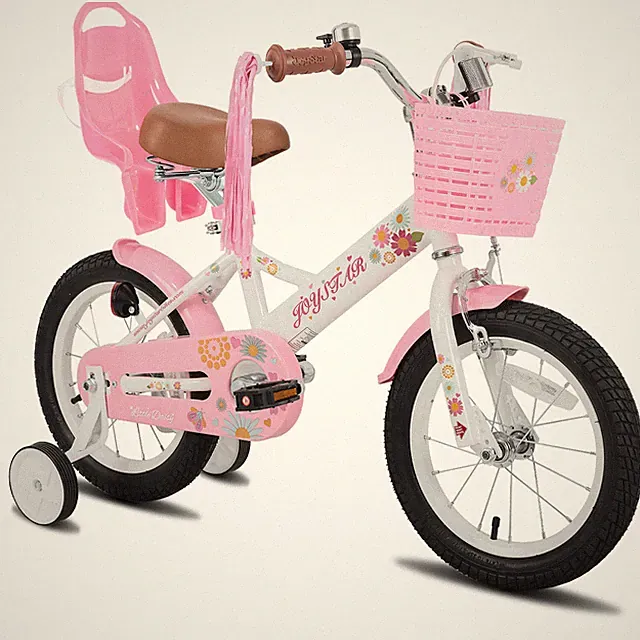 JOYSTAR Girls Bike 2-7 Years old 12-16 Inch Girls Doll Seat Streamers best gift