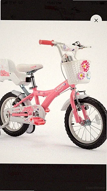 JOYSTAR Kids Bike 12-16 Inch Boy bike Age 2-7 Years old Luminous Training Wheels