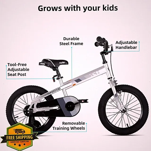 JOYSTAR Kids Bike 12-18 Inch Toddler Bicycle BMX Boys Training Wheels Colors