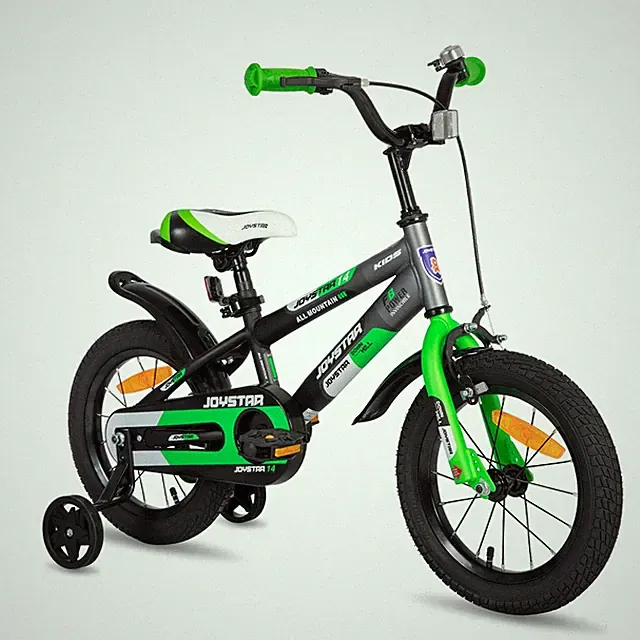 JOYSTAR New Berry 16" Kids Bike for Boys & Girls 4-7 Yrs Old, Green