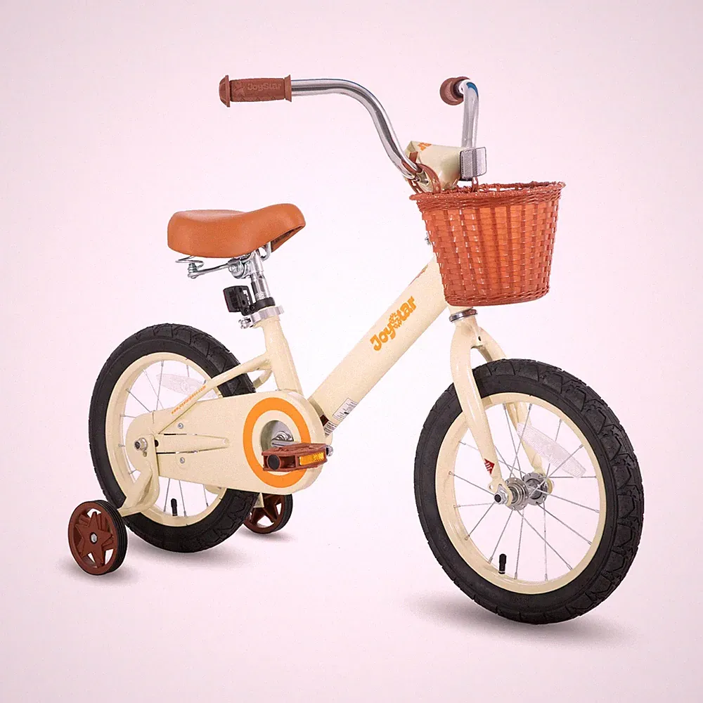 Teach Kids Balance and Confidence - 14 Inch Joystar Bike with Training Wheels